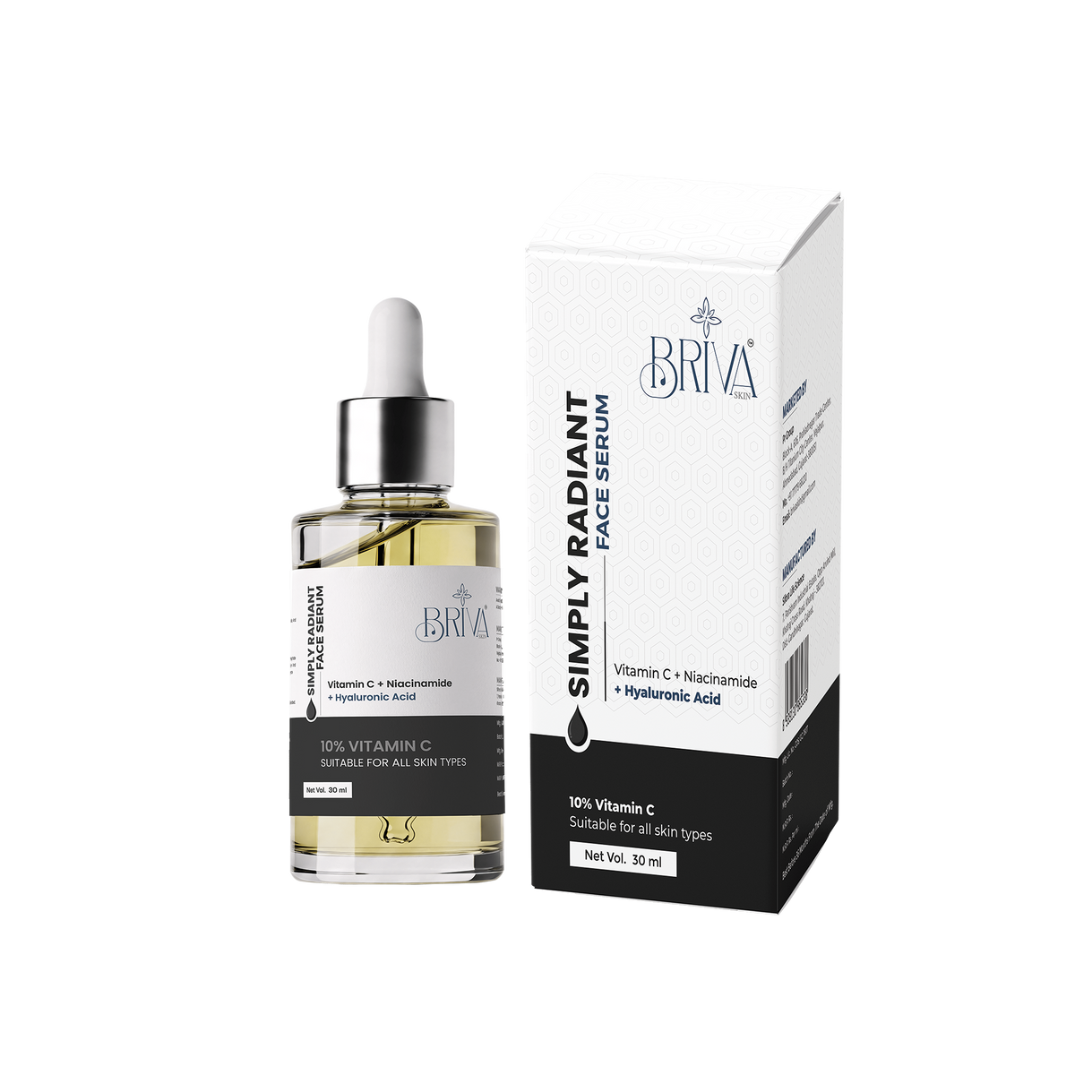 BRIVA SKIN  SIMPLYRADIANT FACE SERUM